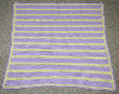 Khloes Striped Afghan