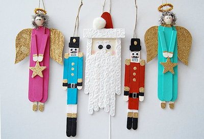 40+ Fun Kids Craft Ideas for Homemade Christmas Decorations 40+ Fun Kids Craft Ideas for Homemade Christmas Decorations