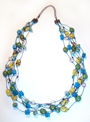 Sunlit Seas Mixed Stone Necklace