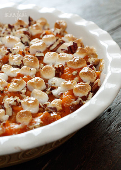 The Lightest Sweet Potato Casserole