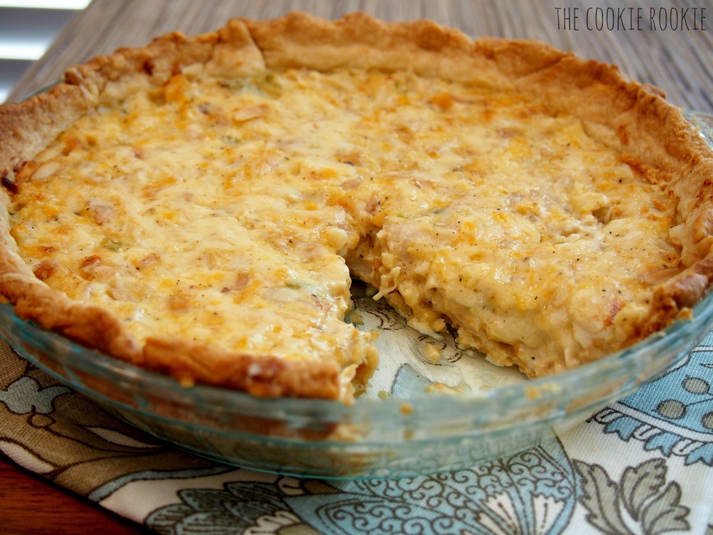 Southern Chicken Salad In Baked Pie Shell