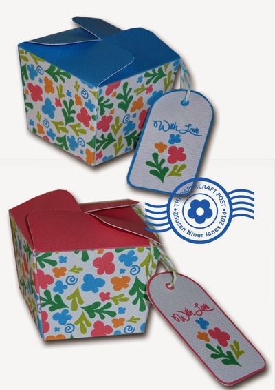 Mini Floral Gift Bags and Boxes