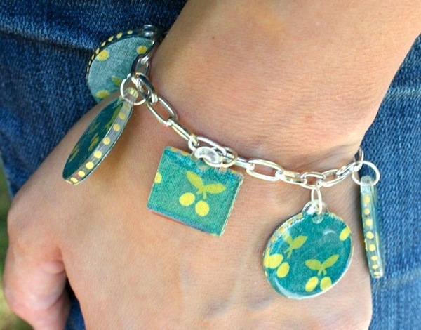 Mod Podge Charm Bracelet