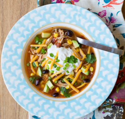 Incredible Enchilada Soup for the Slow Cooker