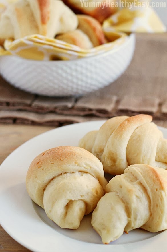 Make-Ahead Surprise Crescent Rolls | FaveHealthyRecipes.com