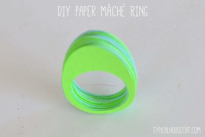 Paper Mache Ring