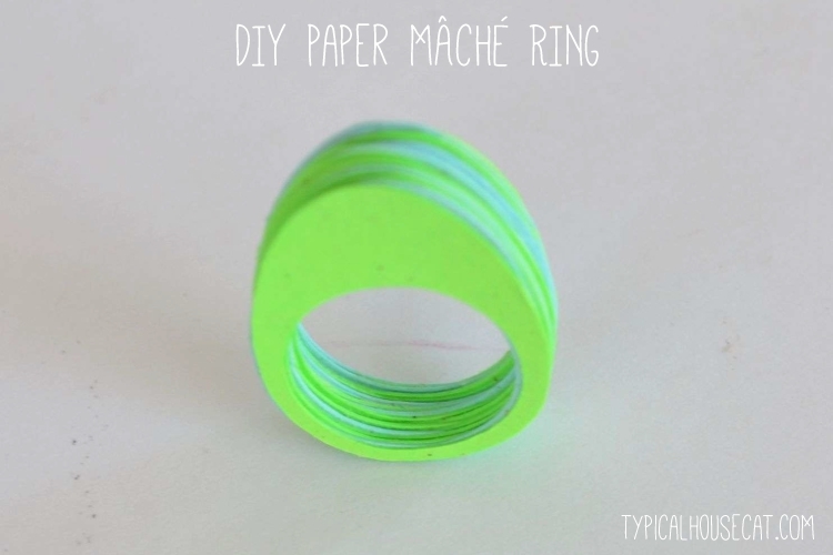Easy Modular PAPER RING | Origami Tutorial DIY by ColorMania | Paper ring, Diy  paper rings, Diy rings easy