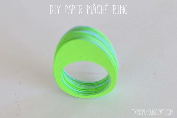 Papier Mache Ring
