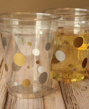 DIY Polka Dot Party Cups