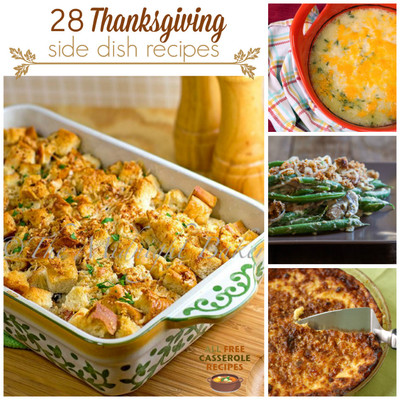 28 Thanksgiving Side Dish Recipes