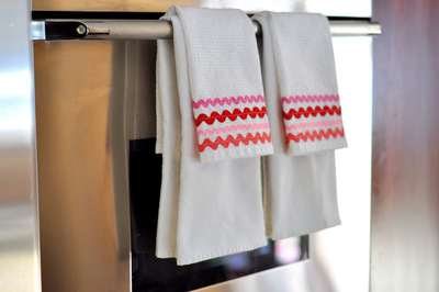 Rick Rack Dish Towels