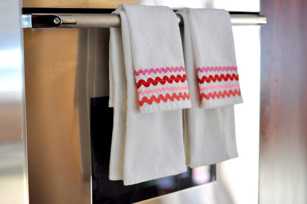 Rick Rack Dish Towels
