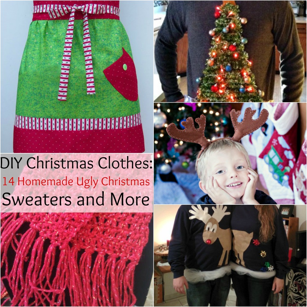 Diy Christmas Clothes 14 Homemade Ugly Christmas Sweaters