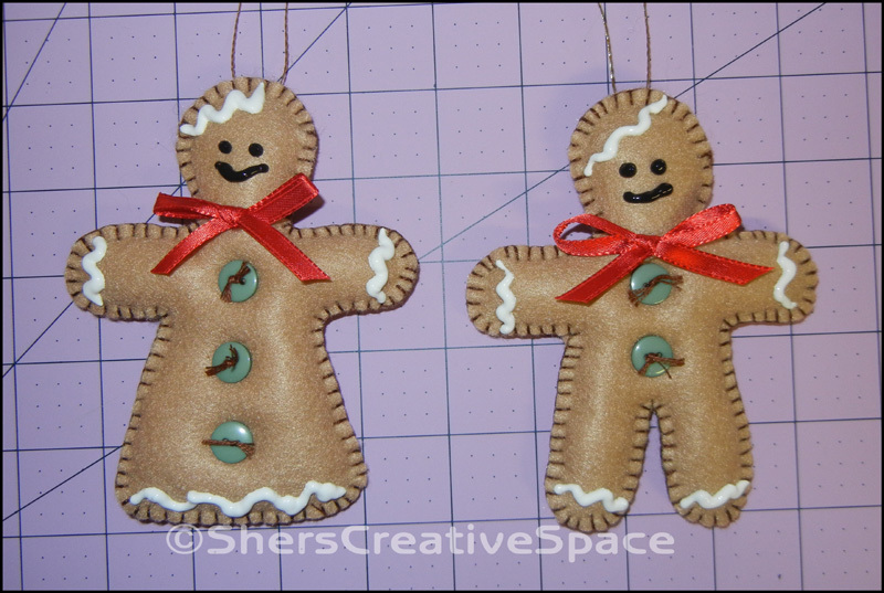 How to Make a Gingerbread Man | AllFreeSewing.com