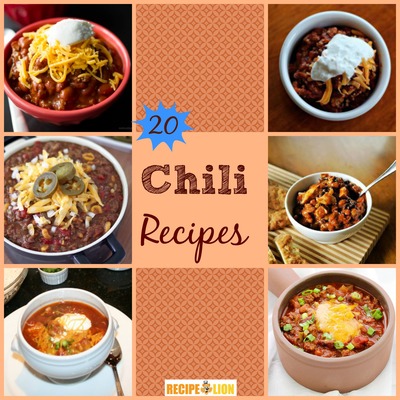 20 Easy Chili Recipes