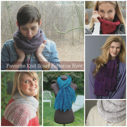 22 Favorite Knit Scarf Patterns Ever