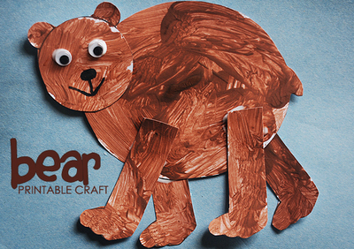 Bumbling Bear Paper Craft