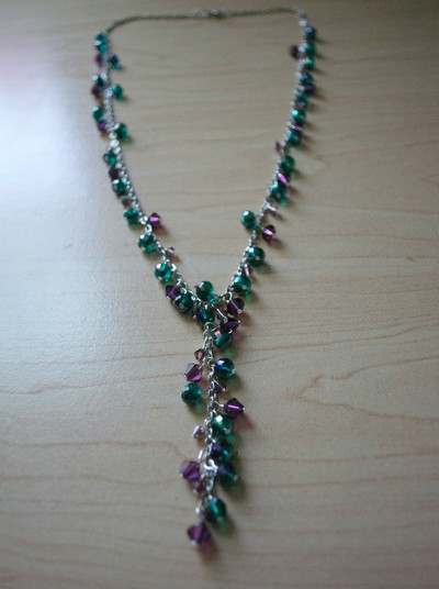 Florida-Inspired Crystal Necklace