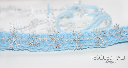 Frozen Snowflakes Headband