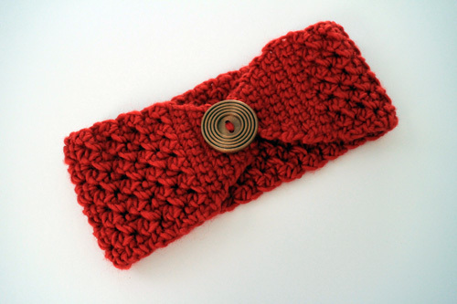 Classic Button Holiday Headband