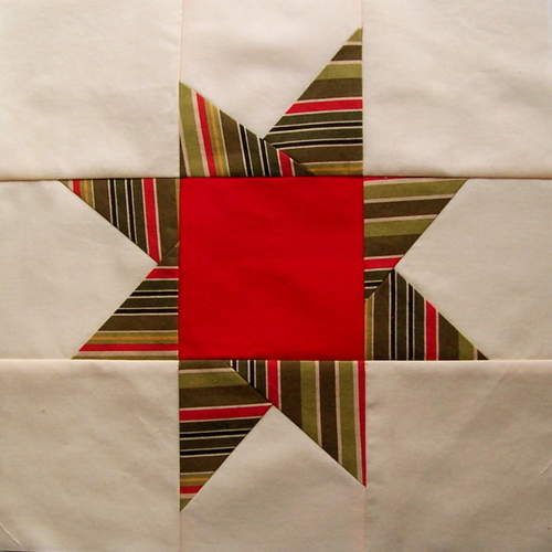 Wonky Star Block