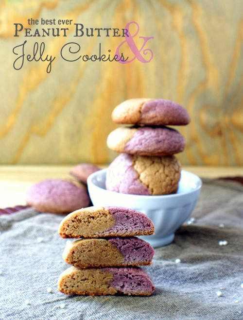 The Best Peanut Butter and Jelly Cookies