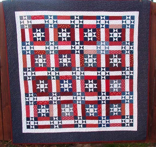 Ohio Stars and Rails Quilt