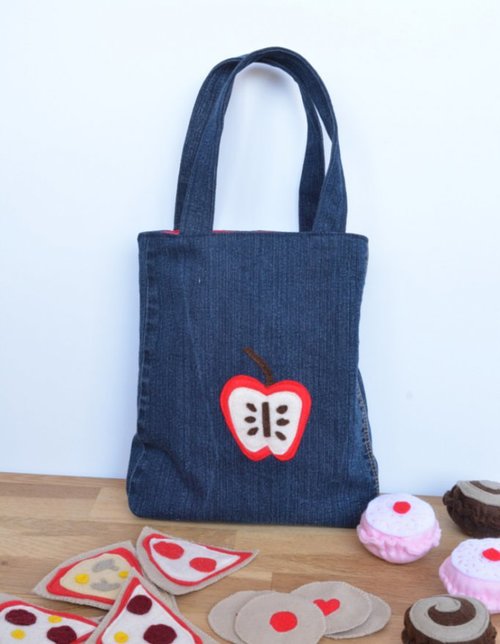 Denim Toddler Tote