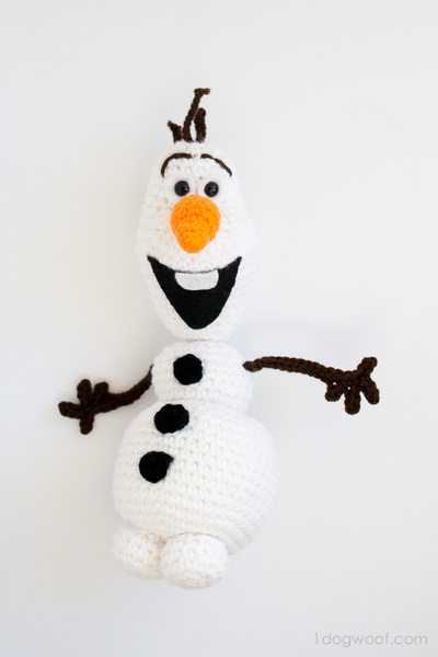 Frozen Snowman Amigurumi Pattern