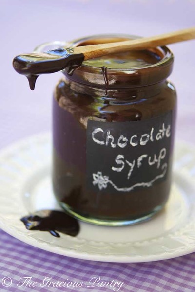 Clean Eating Chocolate Syrup