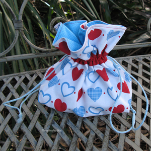 Lovely DIY Drawstring Bag