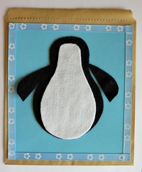 Perky Penguin Gift Bag