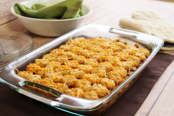 Cowboy Tater Tot Casserole