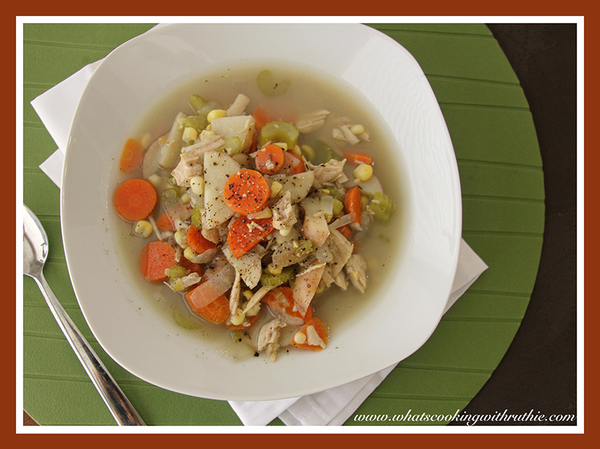 Leftover Thanksgiving Turkey Soup