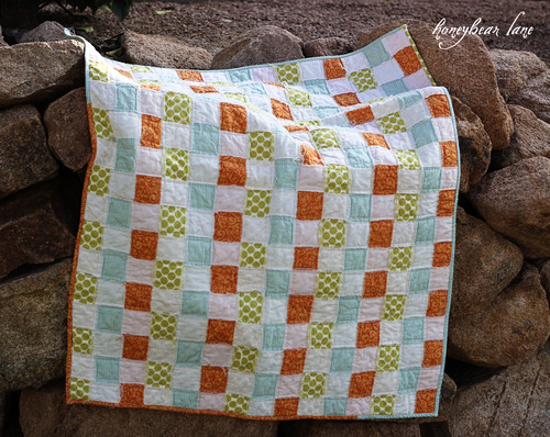 Raggedy Basketweave Quilt