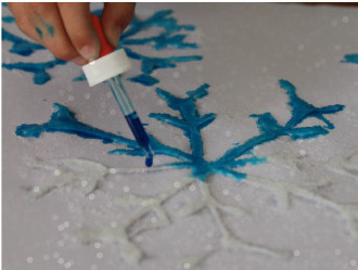 Frozen-Inspired Snowflake Art