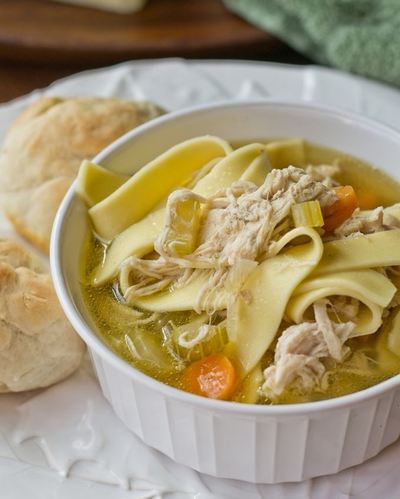 Amish Style Chicken and Noodles