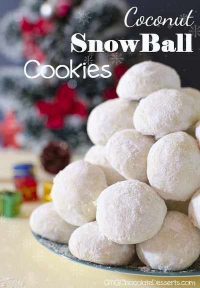 Coconut Snowball Cookies