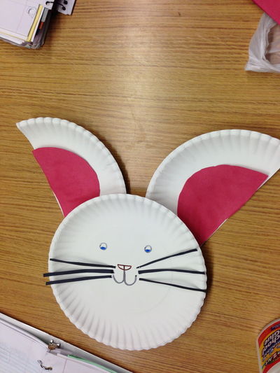 Paper Plate Bunny