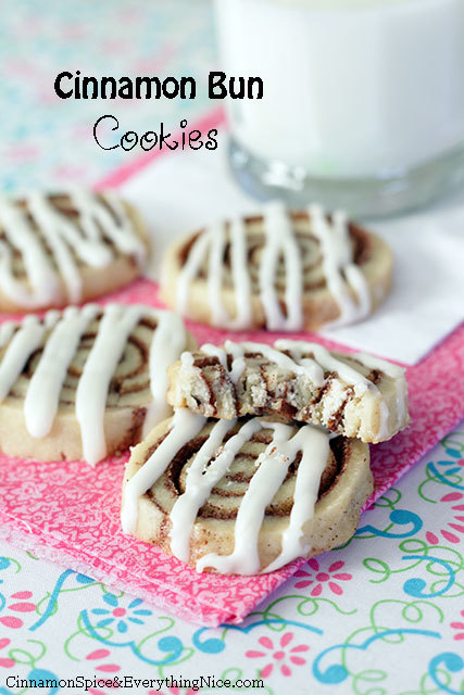 Cinnamon Bun Cookies