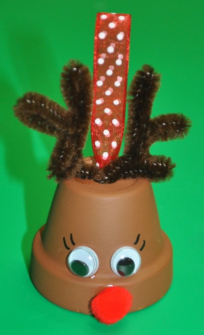 Mini Flower Pot Rudolph