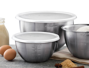 Tovolo Set of 3 Mixing Bowls