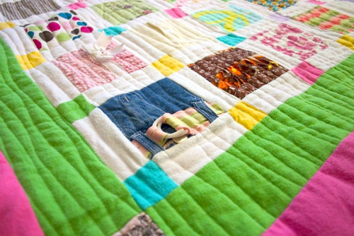 How to Make a Baby Clothes Quilt