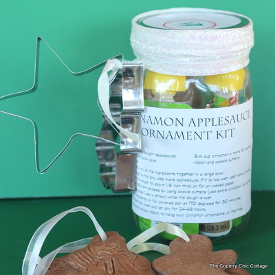 Cinnamon Applesauce Ornament Kit