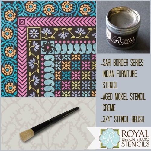 Indian Border Stencil Bundle