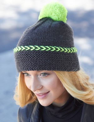 winter hat knitting pattern free