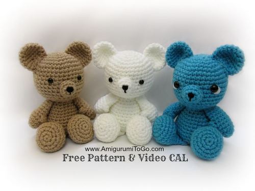 Irresistibly Darling Crochet Bears