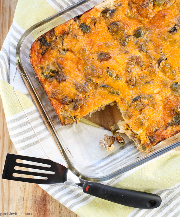 Overnight Fireman's Breakfast Casserole Recipe