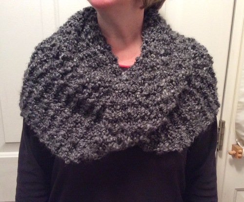 Midnight Mobius Shawl