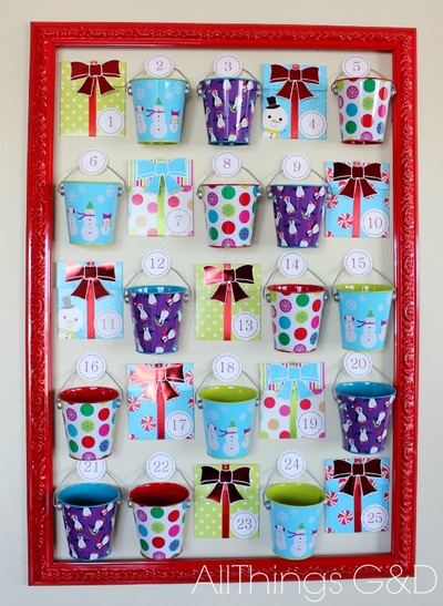 Buckets of Fun Advent Calendar